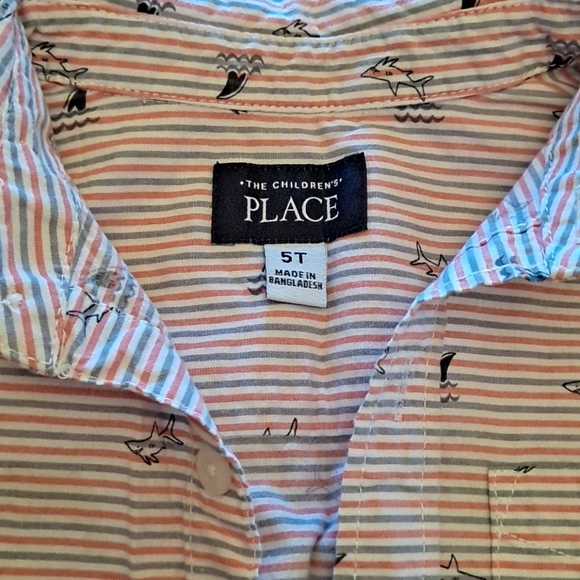 Children's Place button-down boys shirt - Picture 2 of 4